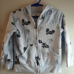 Motorcycle & skulls sweatshirt
